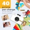 Kodak Step Digital Instant Camera with 10MP Image Sensor, ZINK Zero Ink Technology - Black RODIC20W - alternate 5